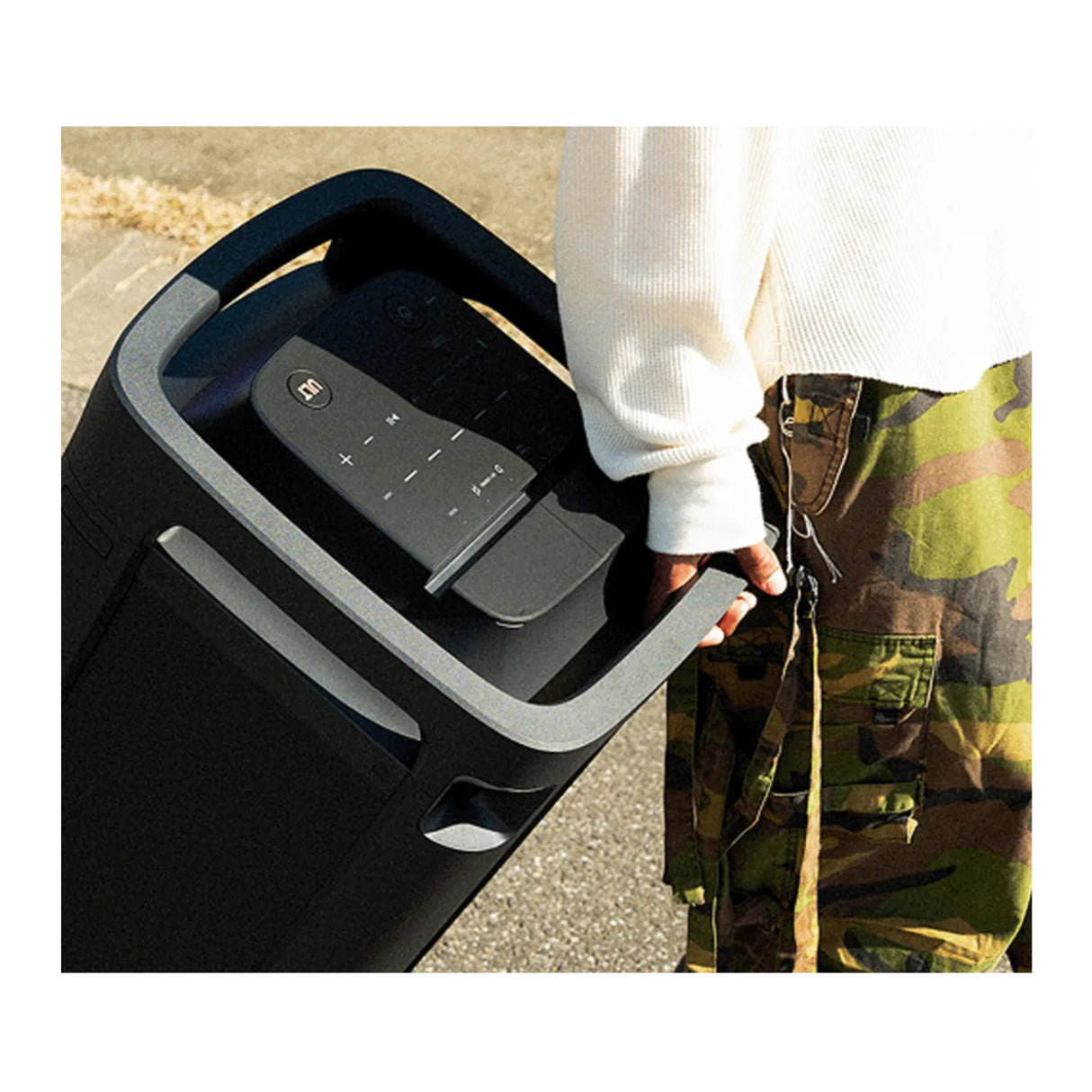 Sony ULT Tower 9AC Bluetooth Karaoke Party Speaker with 360-Degree Sound (Black)