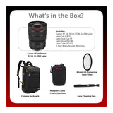 Canon RF 24-70mm f/2.8L IS USM Lens with Backpack, Lens Pen, and 82mm UV Filter