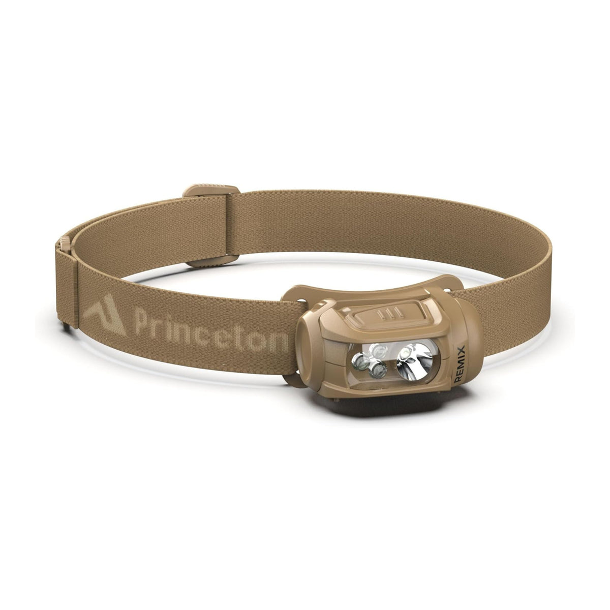 Princeton Tec Remix LED Headlamp with White Spot and Red Flood Beam (Tan)