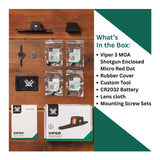Vortex Viper Shotgun Enclosed Micro Red Dot Sight 3 MOA Parallax Free (Black)