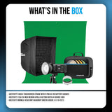 Westcott FJ400 400Ws Strobe with AC/DC Lithium Polymer Battery with Medium Apollo Softbox Bundle
