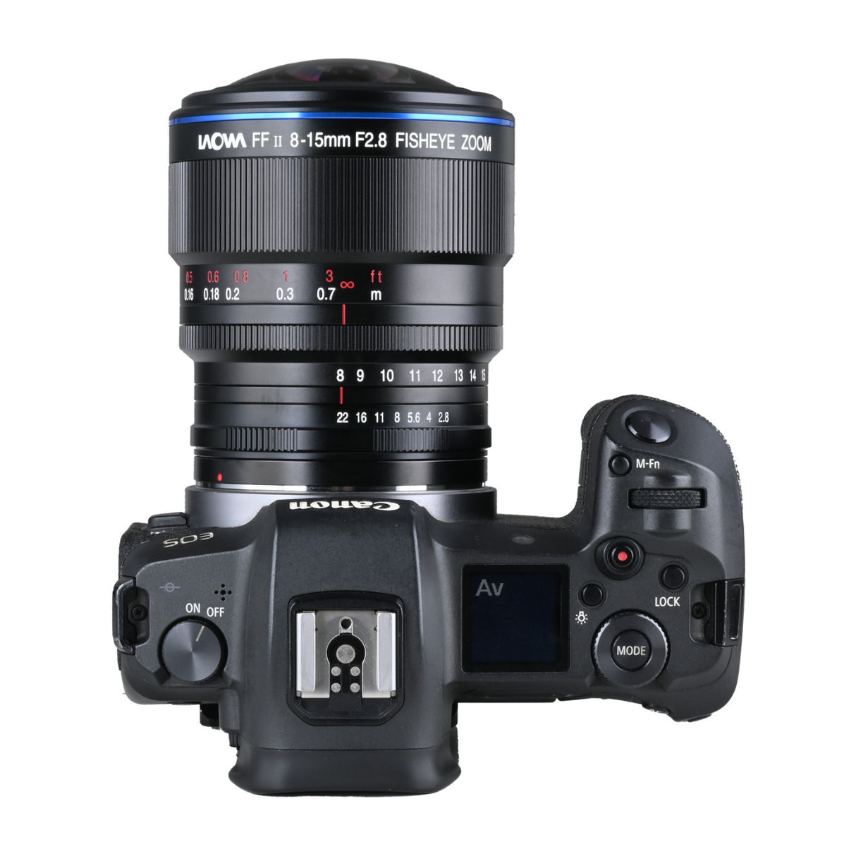 Laowa 8-15mm f/2.8 FF Zoom Fisheye Lens with 180-Degree View (Canon RF, Black)