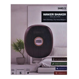 Kosher Samvix Rechargeable Waker Shaker Alarm (Black)