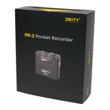Deity PR-2 Pocket 32-Bit Float Audio Recorder Lavalier Mic Bluetooth Control