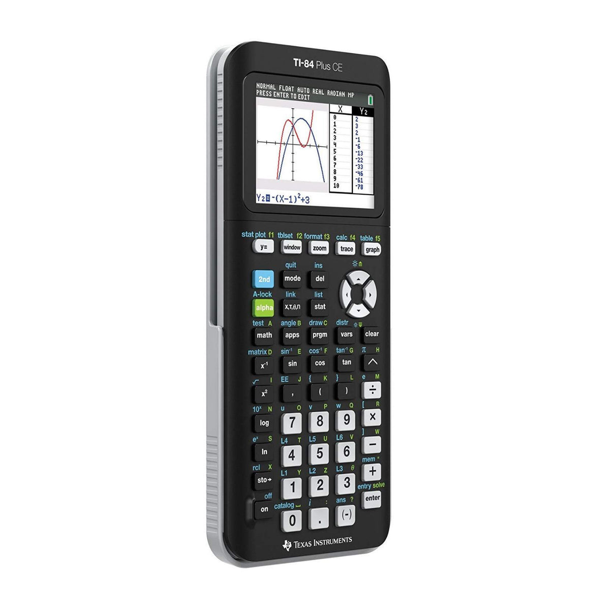 Texas Instruments TI-84 Plus CE Graphing Calculator (Black)