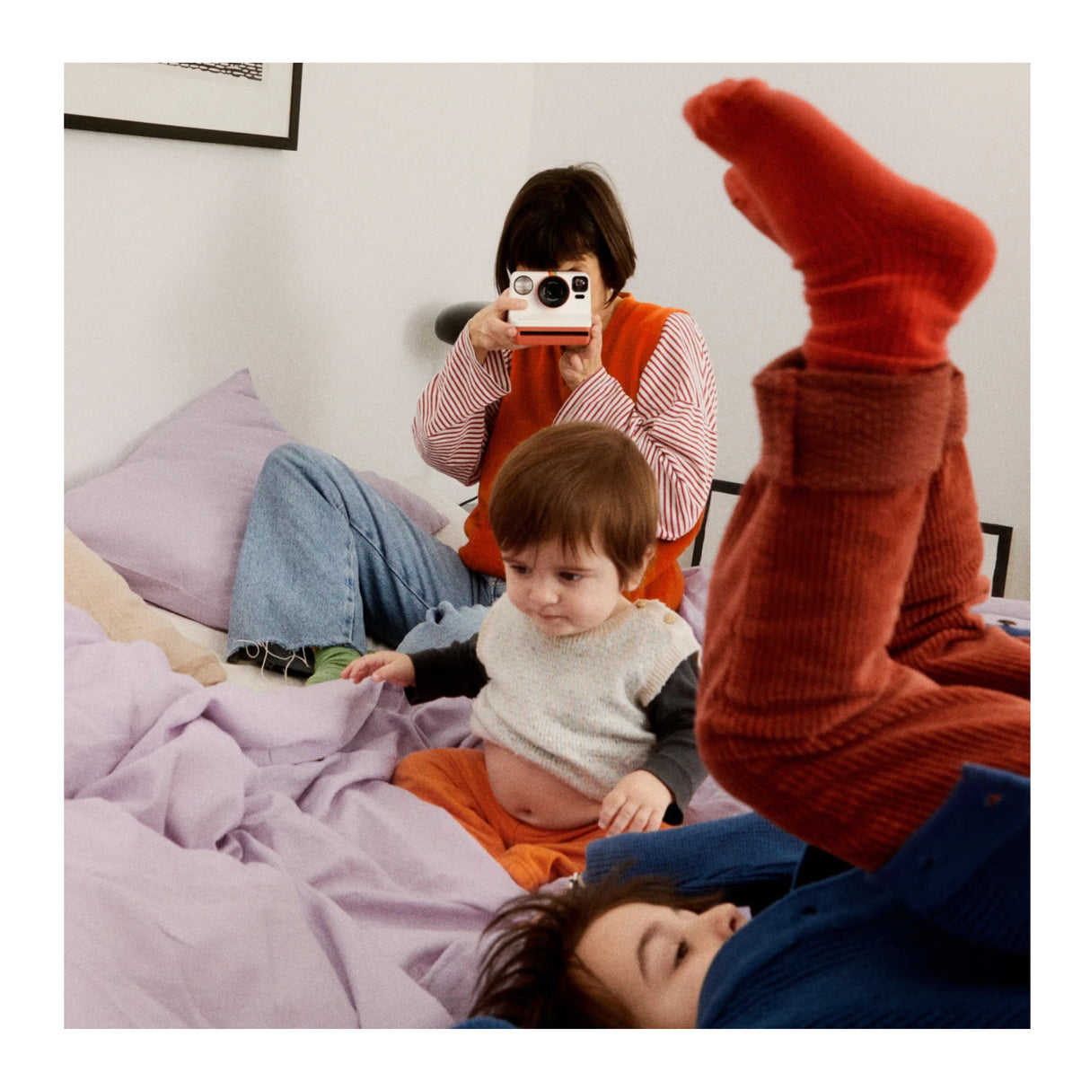 Polaroid Now Gen 3 MoMA with Autofocus, Self-Timer, Film and Accessories Bundle