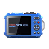 Kodak PIXPRO WPZ2 Waterproof 16MP Digital Camera (Blue) Bundle