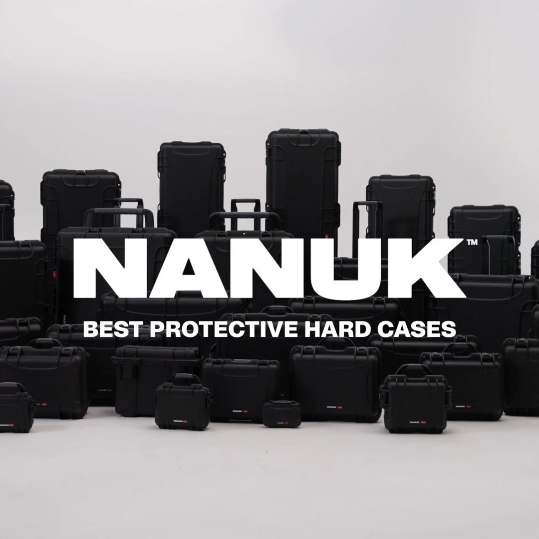 Nanuk 935 Waterproof Wheeled Hard Case with Foam and Lid Organizer (Graphite)