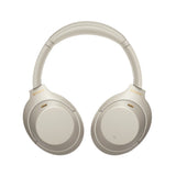 Sony WH-1000XM4 Wireless Headphones (Silver) with Oclip Clamp-On Light Bundle