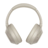 Sony WH-1000XM4 Noise Canceling Headphones (Silver) with Wireless Audio Adapter