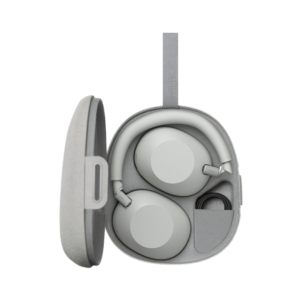 Sony WH-1000XM6 Wireless Noise-Canceling Headphones (Silver) Bundle