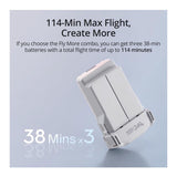 DJI Mini 3 Camera Drone with DJI RC Remote Controller (Fly More Combo) with Waterproof Hard Case bundle