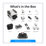 DJI Mini 3 Camera Drone with DJI RC Remote Controller (Fly More Combo) with Waterproof Hard Case bundle