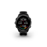 Garmin Forerunner 570 42mm Slate Gray, Black Band,OLIGHT Rechargeable Clip-On