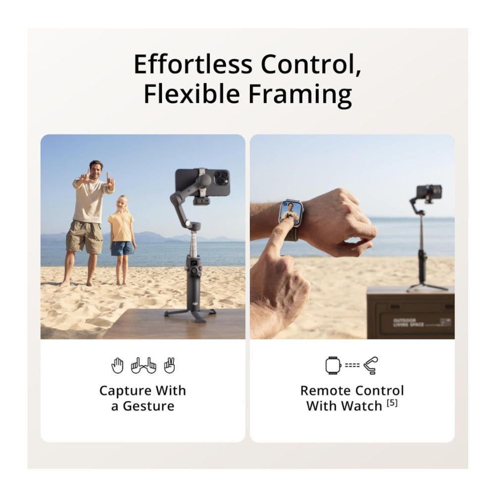DJI Osmo Mobile 7P Gimbal with 7th Gen Stabilization Bundle