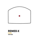 SIG SAUER Romeo-X Compact Red Dot Sight, Black, 6 MOA Red Dot