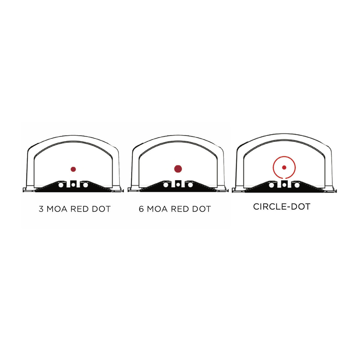 SIG SAUER ROMEO2 1x30mm Red Dot 7075 Aluminum Reflex Sight with 6 MOA Reticle (Open Box)