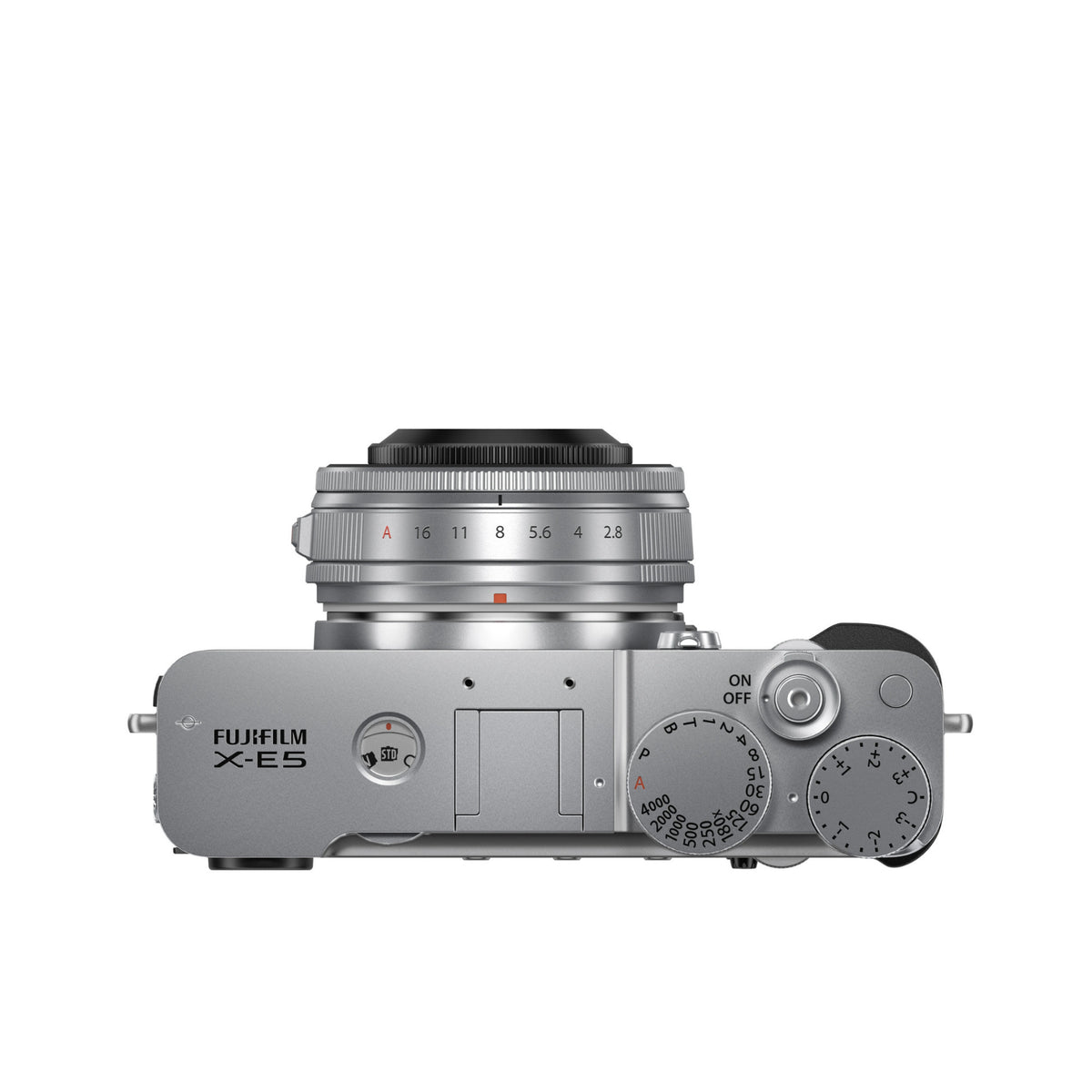 Fujifilm X-E5 Mirrorless Camera (Silver) with XF23mmF2.8 R WR Lens Kit