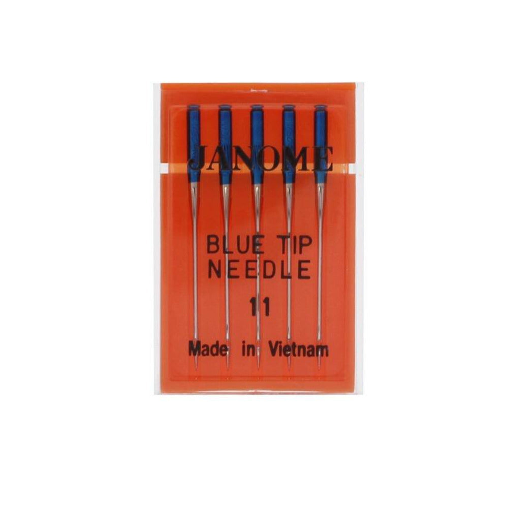 Janome Blue Tip Needles for All Janome Models (5-Pack)