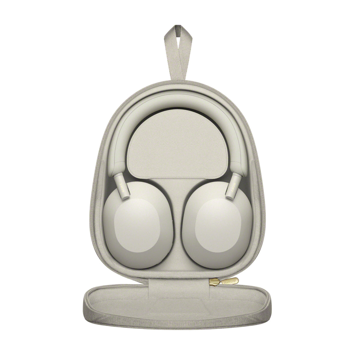 Sony WH-1000XM5 Wireless Noise Canceling Over-Ear Headphones Bundle (Silver)