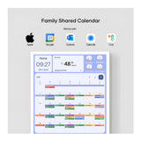 Cozyla Calendar Plus Gen 2 24-Inch LCD FamilyCalendar (White) Bundle