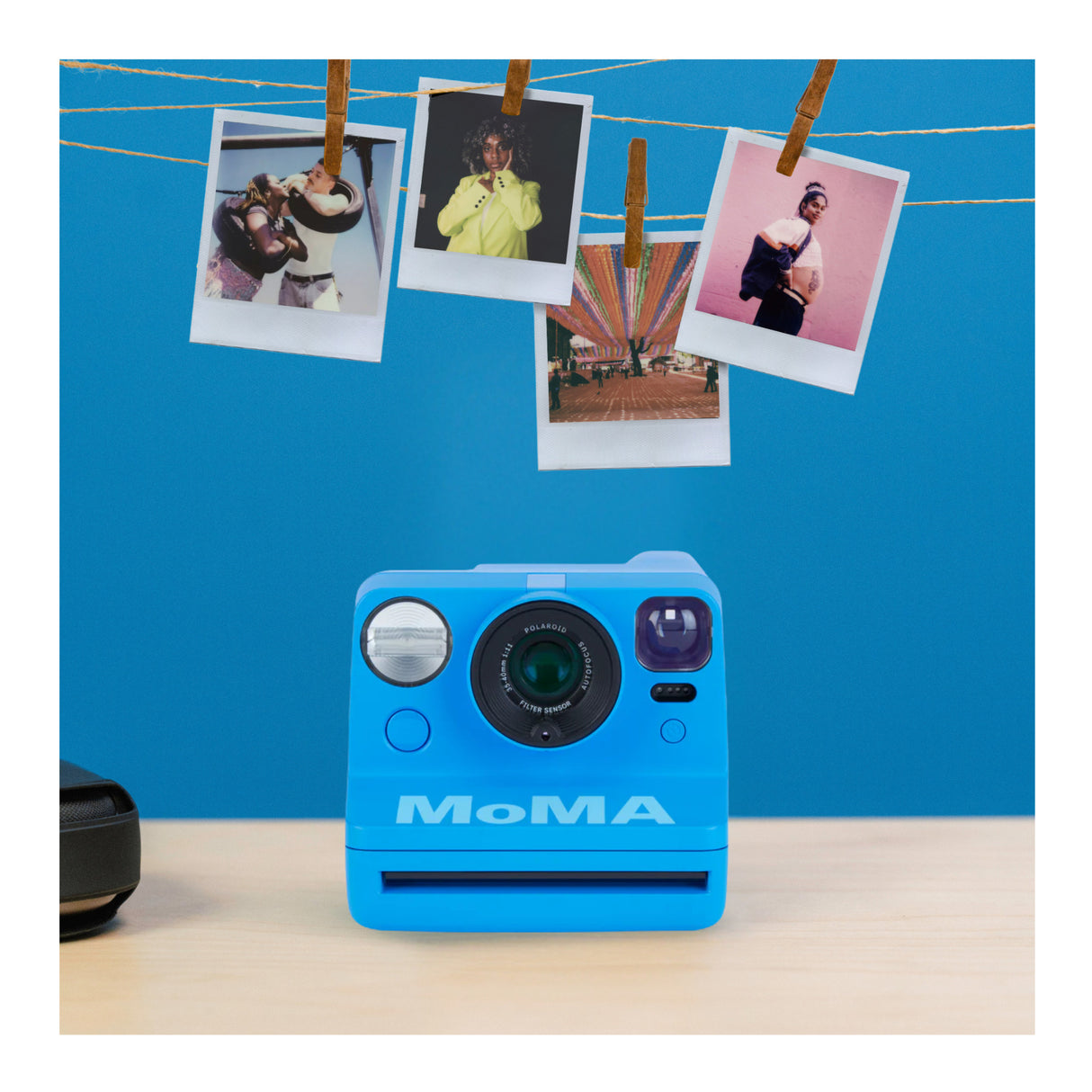 Polaroid Now Gen 3 MoMA with Autofocus, Self-Timer, Film and Accessories Bundle