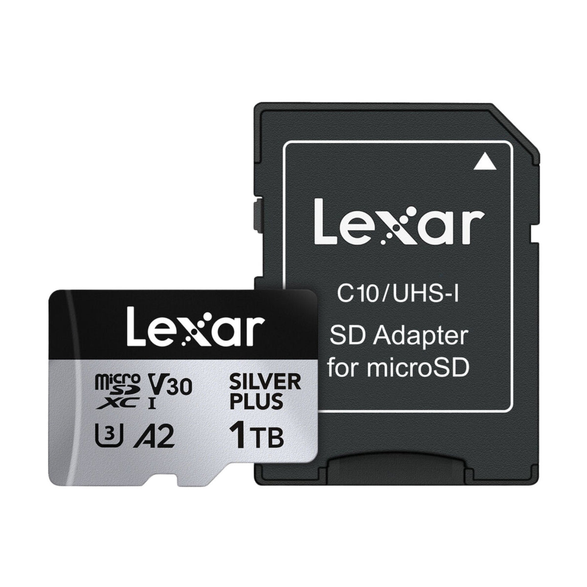 Lexar 1TB Professional SILVER PLUS UHS-I microSDXC Memory Card (2-Pack) Bundle