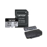 Lexar 1TB Professional SILVER PLUS UHS-I microSDXC Memory Card with Card Reader