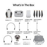 DJI Mini 3 Camera Drone with DJI RC Remote Controller with Carrying Case Bundle