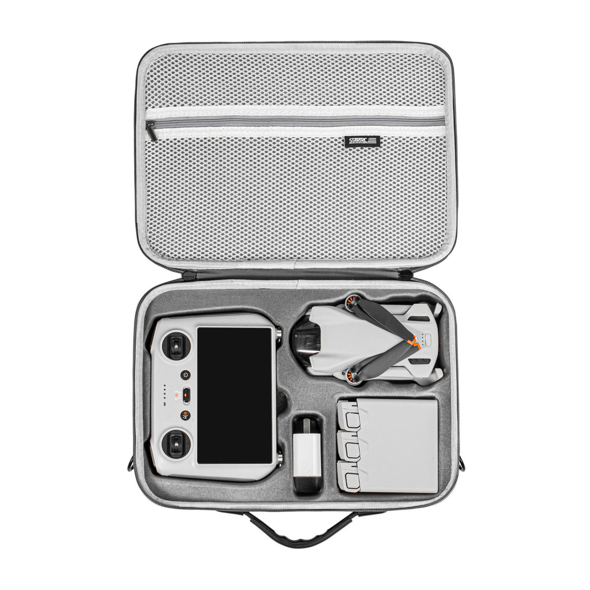 DJI Mini 3 Camera Drone with DJI RC Remote Controller with Carrying Case Bundle