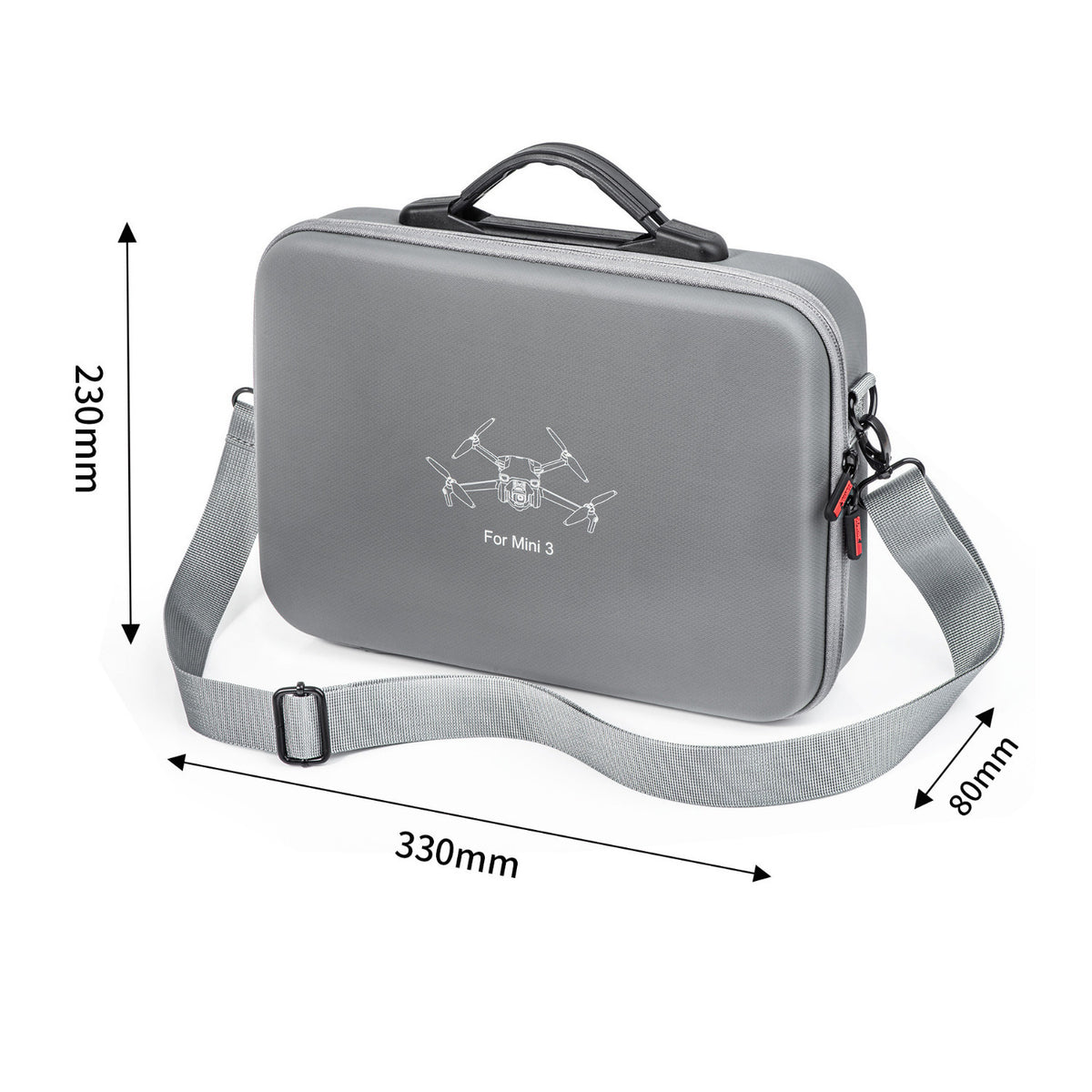 DJI Mini 3 Camera Drone with DJI RC Remote Controller with Carrying Case Bundle