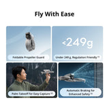 DJI Flip Mini Camera Drone with DJI RC-N3 Controller Bundle (3 Items)