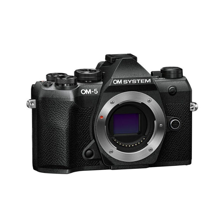 OM SYSTEM OM-5 Mark II High Autofocus and 4K Video Mirrorless Camera (Black) (Open Box)