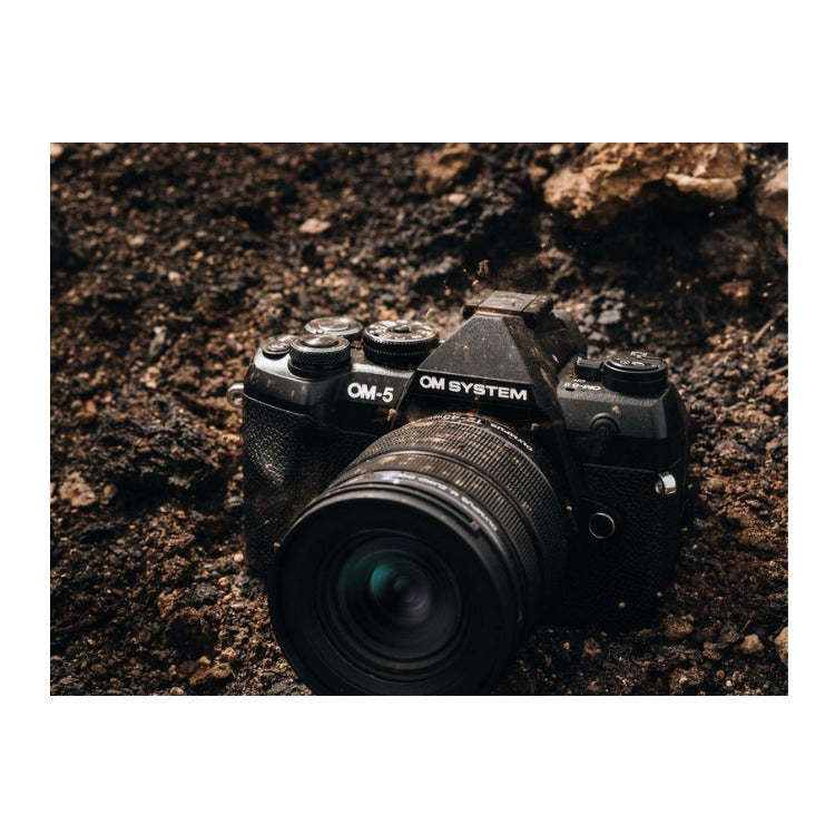 OM SYSTEM OM-5 Mark II High Autofocus and 4K Video Mirrorless Camera (Black) (Open Box)