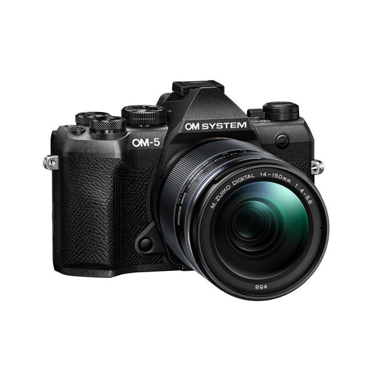 OM SYSTEM OM-5 Mark II High Autofocus and 4K Video Mirrorless Camera (Black) (Open Box)