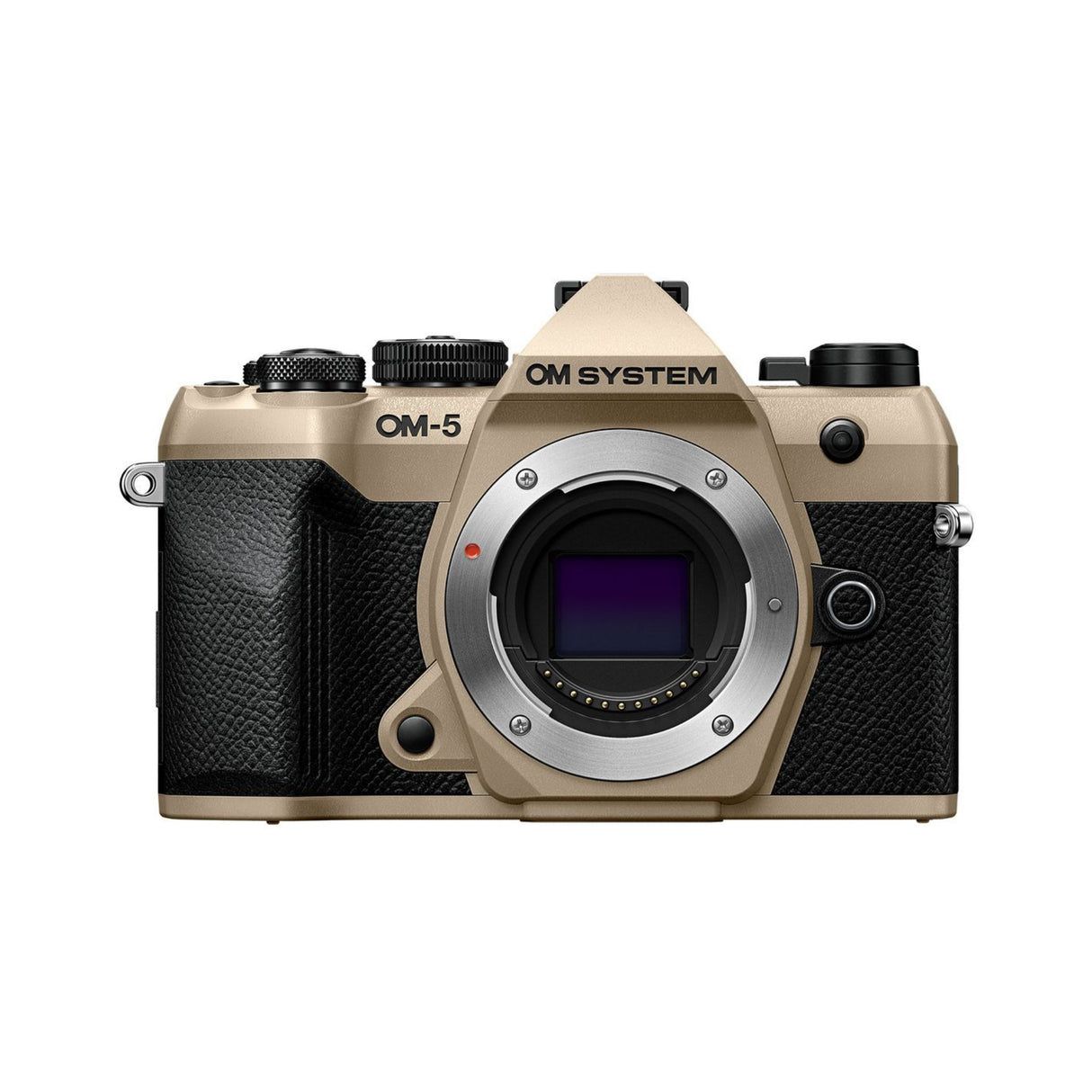 OM SYSTEM OM-5 Mark II High Autofocus 4K Video Mirrorless Camera (Sand Beige)