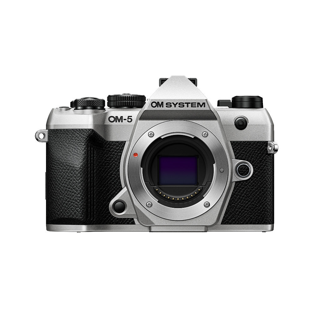 OM SYSTEM OM-5 Mark II High Autofocus and 4K Video Mirrorless Camera (Silver)