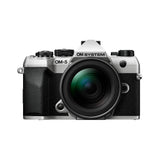 OM SYSTEM OM-5 Mark II High Autofocus and 4K Video Mirrorless Camera (Silver)
