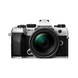 OM SYSTEM OM-5 Mark II High Autofocus and 4K Video Mirrorless Camera (Silver) (Open Box)