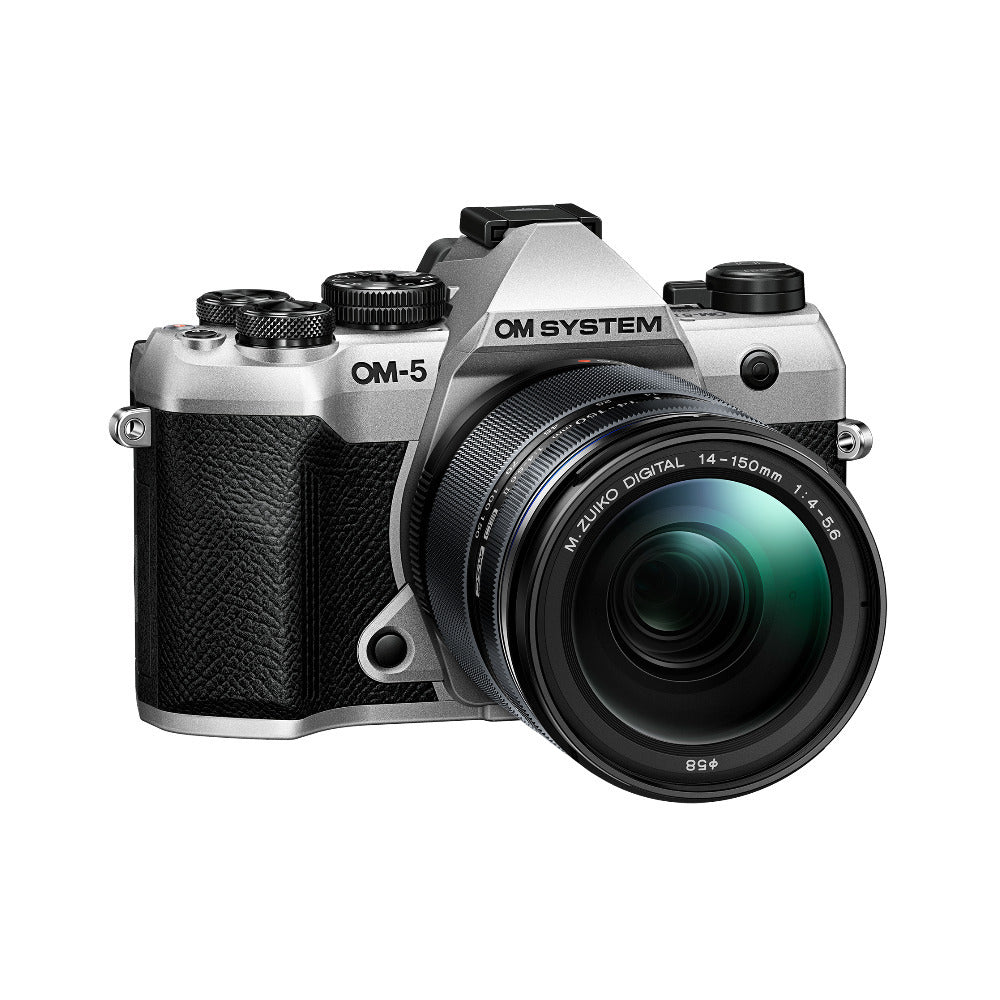 OM SYSTEM OM-5 Mark II High Autofocus and 4K Video Mirrorless Camera (Silver) (Open Box)