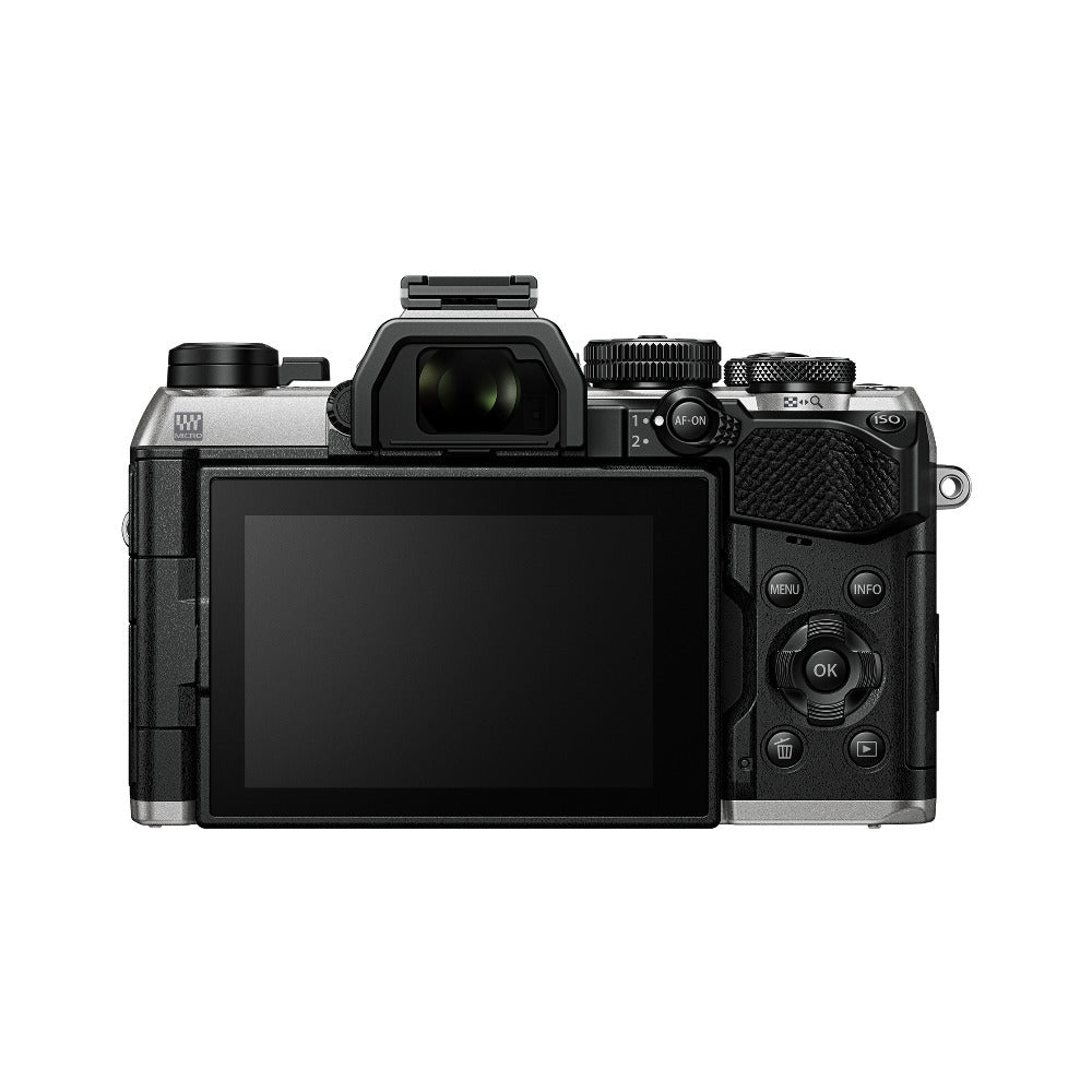OM SYSTEM OM-5 Mark II High Autofocus and 4K Video Mirrorless Camera (Silver) (Open Box)