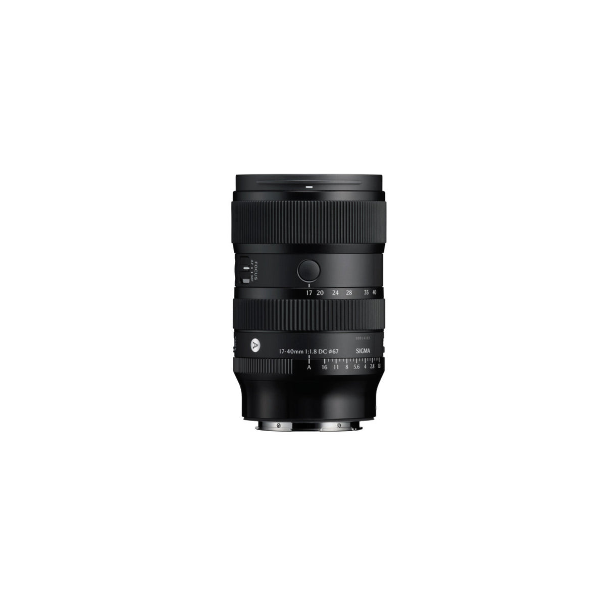 Sigma 17-40mm F1.8 DC Art Standard Zoom Lens - Sony E-Mount