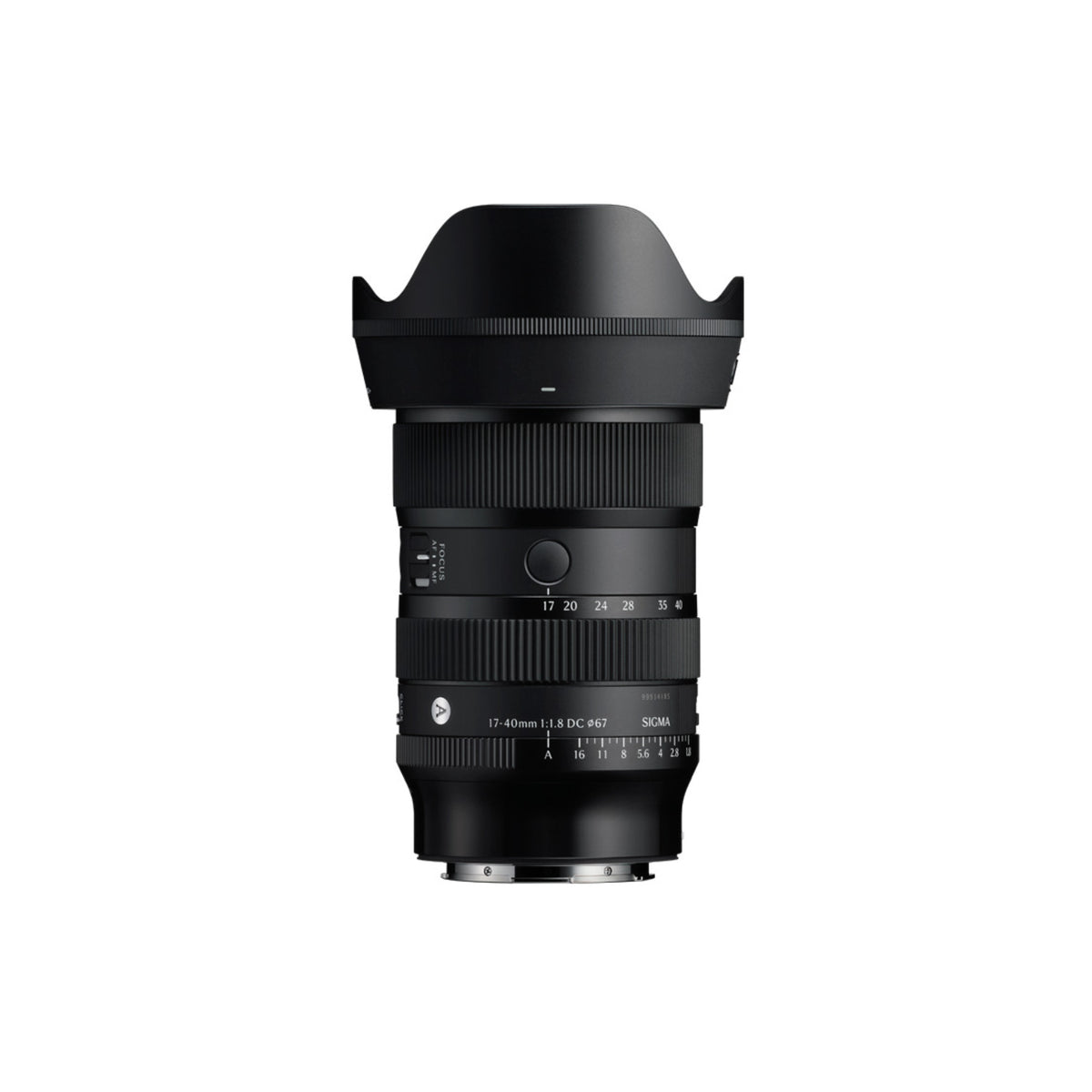 Sigma 17-40mm f/1.8 DC Art with Autofocus Dual AFL Buttons (Fujifilm X)