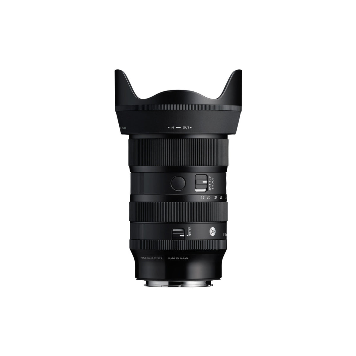 Sigma 17-40mm f/1.8 DC Art with Autofocus Dual AFL Buttons (Fujifilm X)