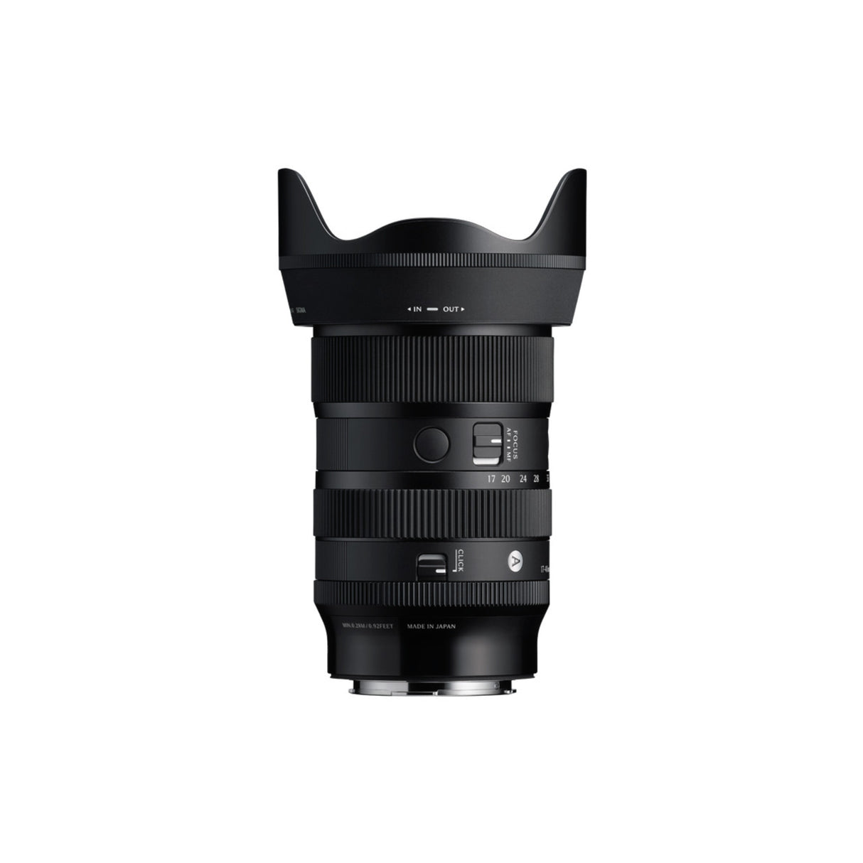 Sigma 17-40mm f/1.8 DC Art with Autofocus Dual AFL Buttons (Fujifilm X)