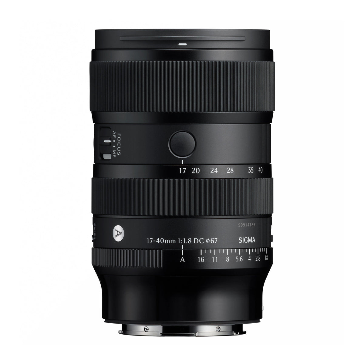Sigma 17-40mm f/1.8 DC Art with Autofocus and Dual AFL Buttons (L Mount)