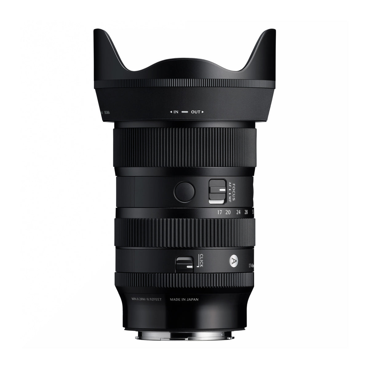 Sigma 17-40mm f/1.8 DC Art with Autofocus and Dual AFL Buttons (L Mount)