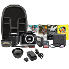 Canon T7 EOS Rebel DSLR Camera with EF-S 18-55mm IS II Lens Deluxe Bundle