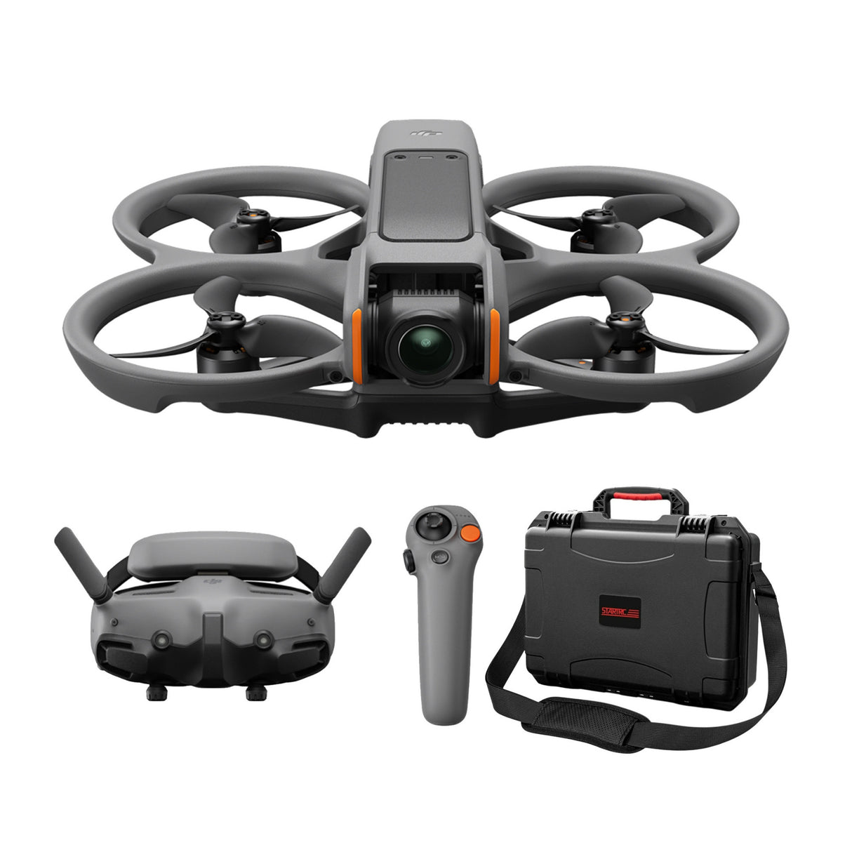 DJI Avata 2 Fly More Combo (Single Battery) with Waterproof Hardshell Case