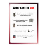 Stealth Cam Revolver Pro 2.0 360 Degree 40MP Brown Trail Cam Bundle